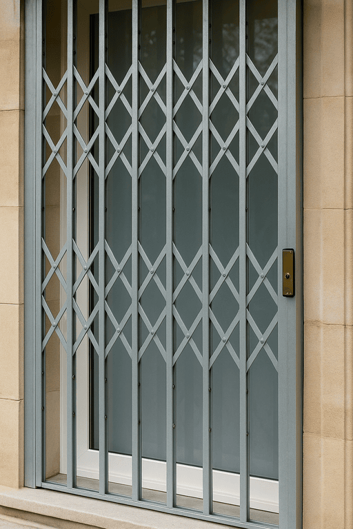 Πτυσσόμενα κάγκελα ασφαλείας